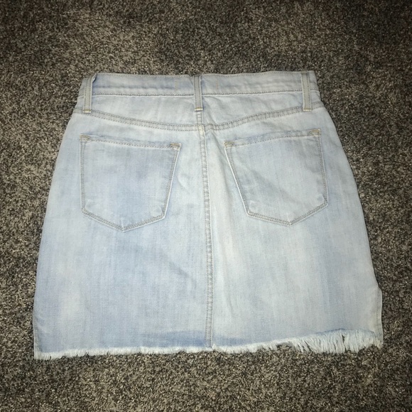 Flying Monkey Jean Denim Skirt - Picture 2 of 4